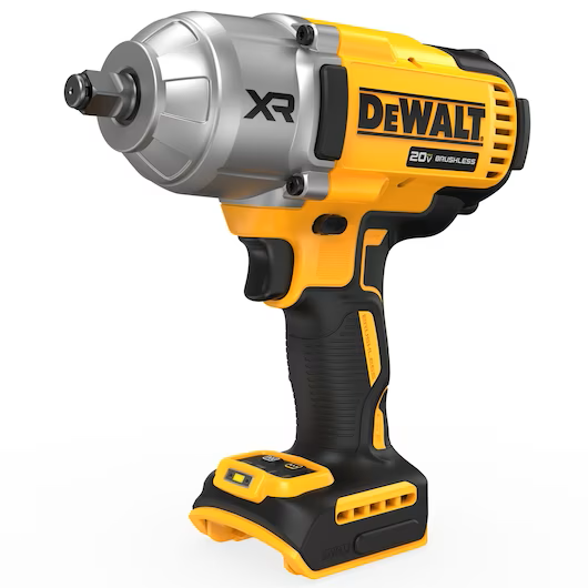 DeWalt 20V MAX* XR® 1/2 In. High Torque Impact Wrench with Hog Ring Anvil (Tool Only)