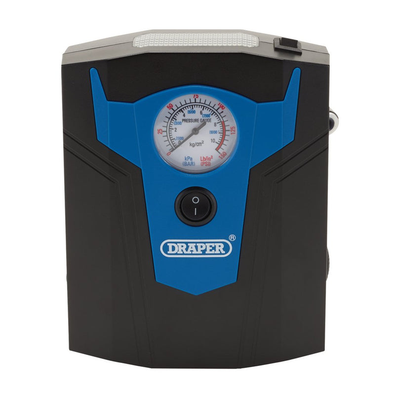 Draper 12V Analogue Tyre Inflator - 13274
