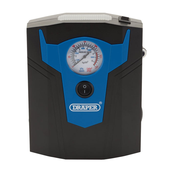 Draper 12V Analogue Tyre Inflator