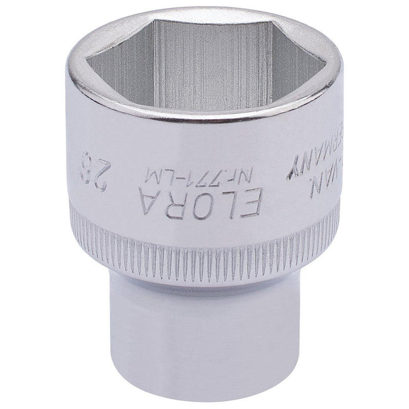 Draper 1/2" Dr. Metric Elora Hexagonal Socket (MM)