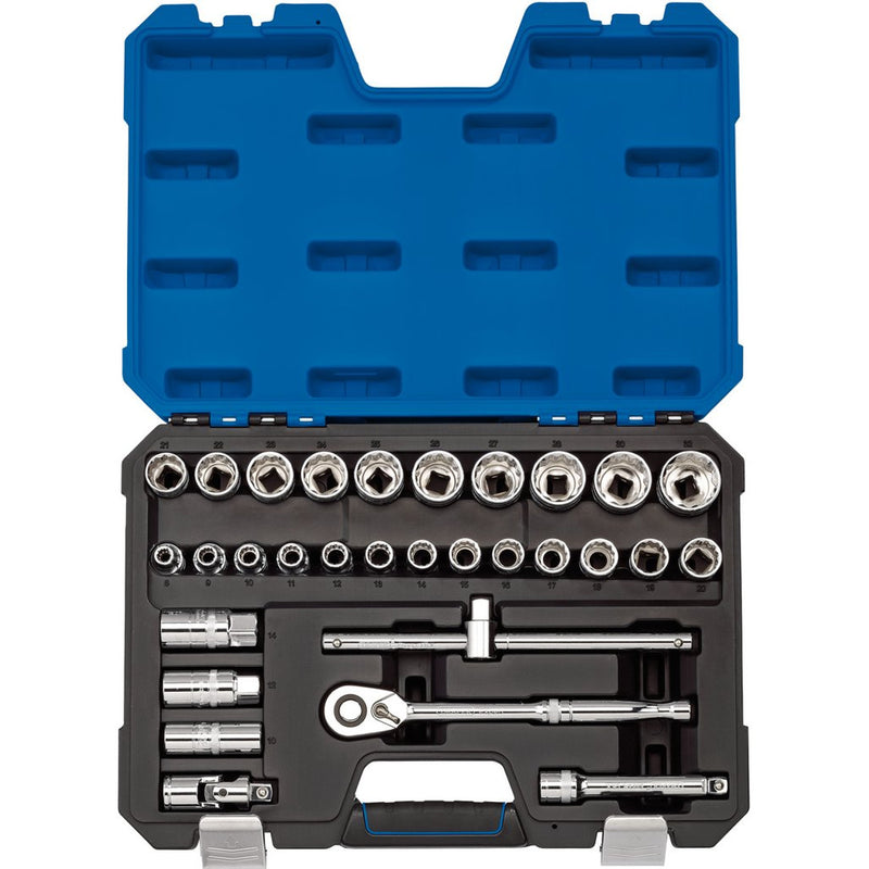 Draper 1/2" Dr. Metric Socket Set - 30 Pieces (MM)