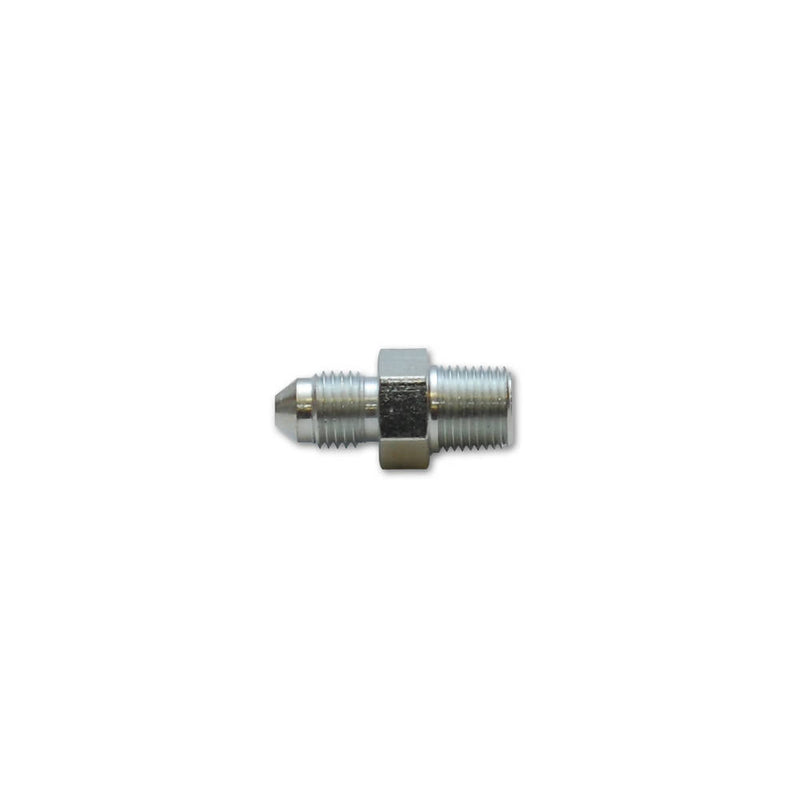 Vibrant Performance Straight Adapter Fitting; Size: -3AN x 1/8" NPT Stainless Steel - 10290