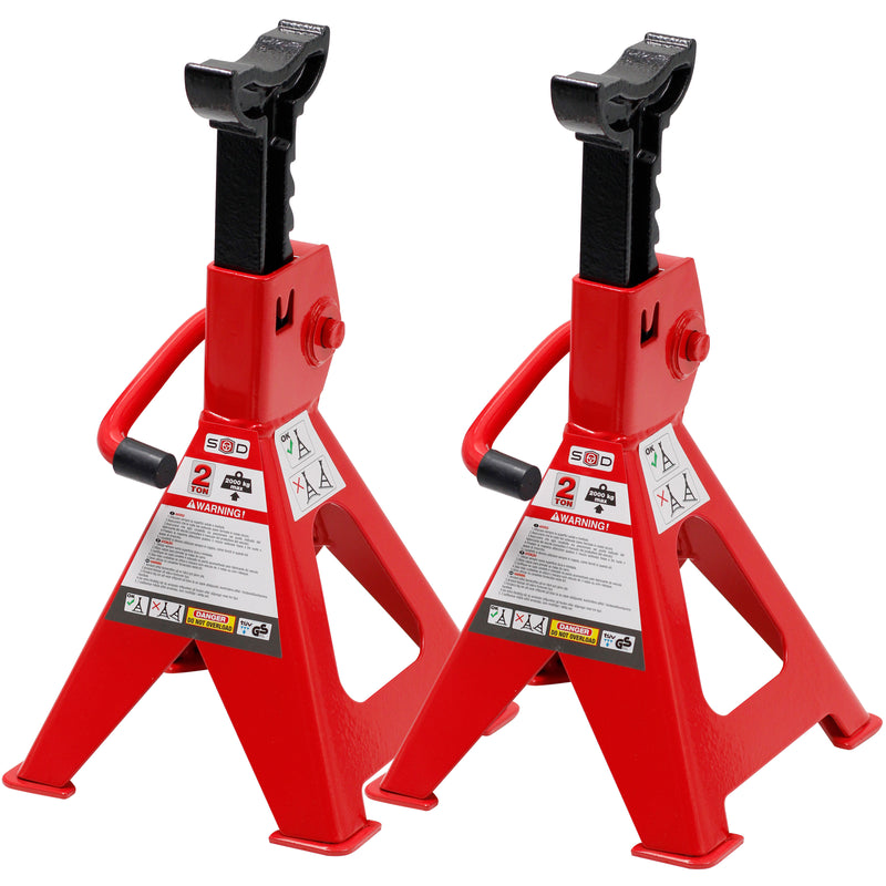 Swiss Drive Jack Stand 2-Ton (Pair) - 2202010