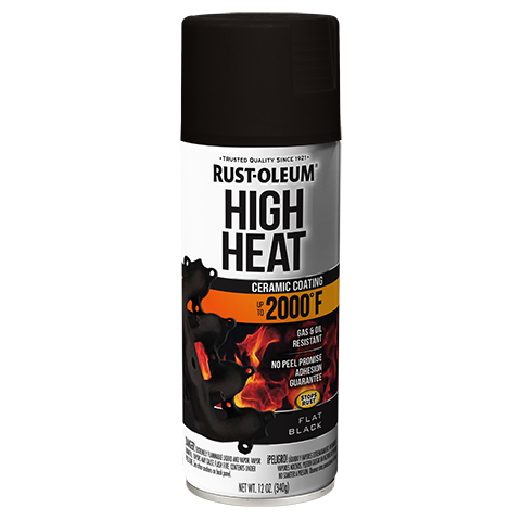 Rust-Oleum High Heat, Flat Black -  248903