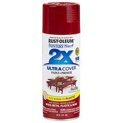 Rust-Oleum 2X Ultra Cover Gloss Spray Paint - Colonial Red