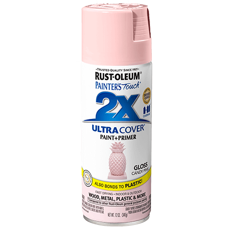 Rust-Oleum 2X Ultra Cover Gloss Spray Paint - Candy Pink