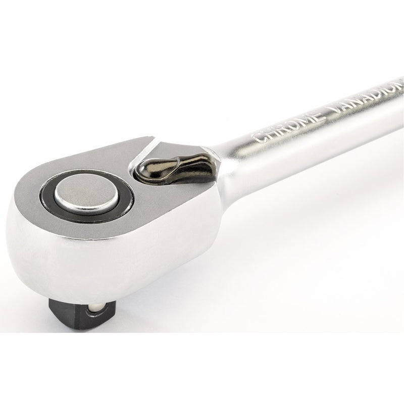 Draper Expert Soft Grip Reversible Ratchet, 1/2" Sq. Dr., 72 Tooth - 26504