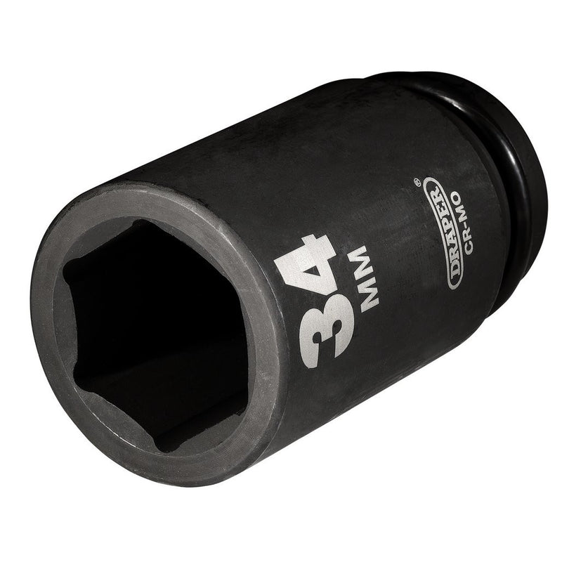 Draper Hi-TORQ® Deep Impact Socket, 3/4" Sq. Dr. (MM)