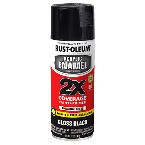 Rust-Oleum Acrylic Enamel 2X - Gloss Black