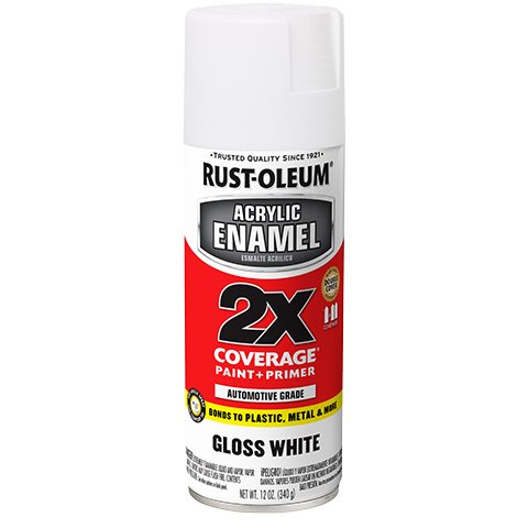 Rust-Oleum Acrylic Enamel 2X, Gloss White - 271919