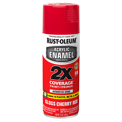 Rust-Oleum Acrylic Enamel 2X - Gloss Red