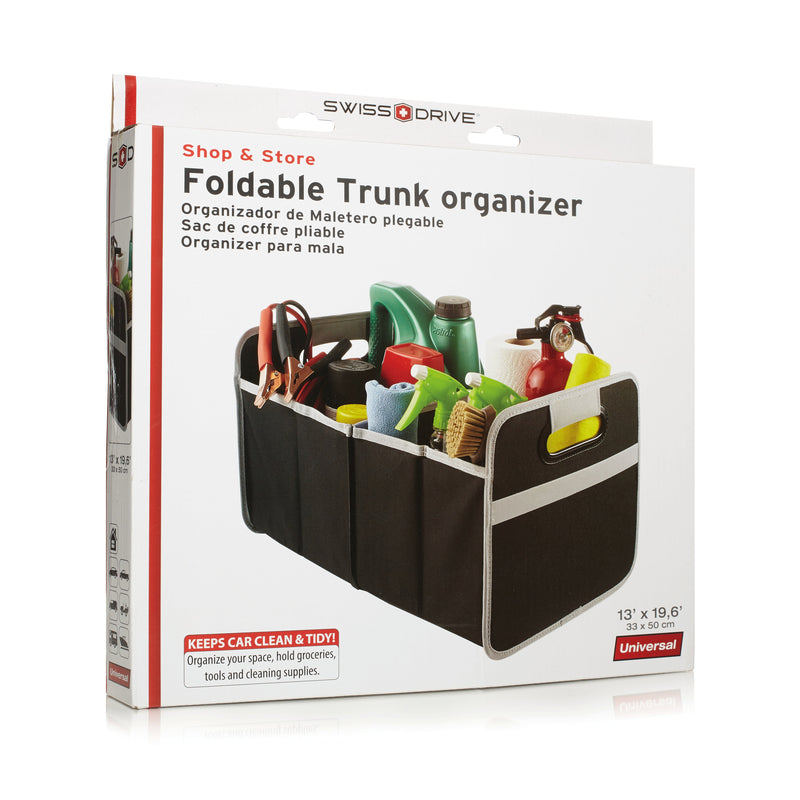 Swiss Drive Foldable Trunk Organizer