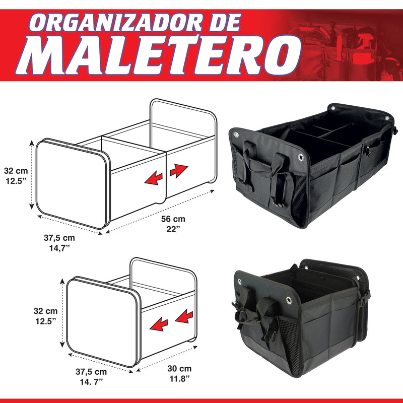 Swiss Drive Car Boot Organizer - 2808034