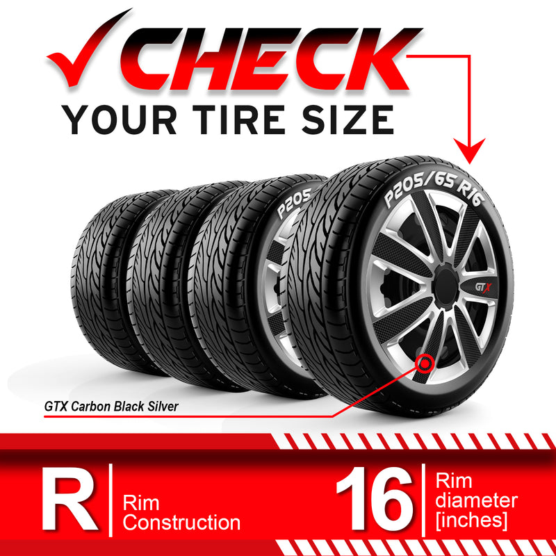 Swiss Drive 16" Carbon Black/Silver - 2819