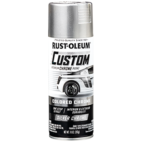 Rust-Oleum Premium Custom Chrome, Chrome Silver - 340558