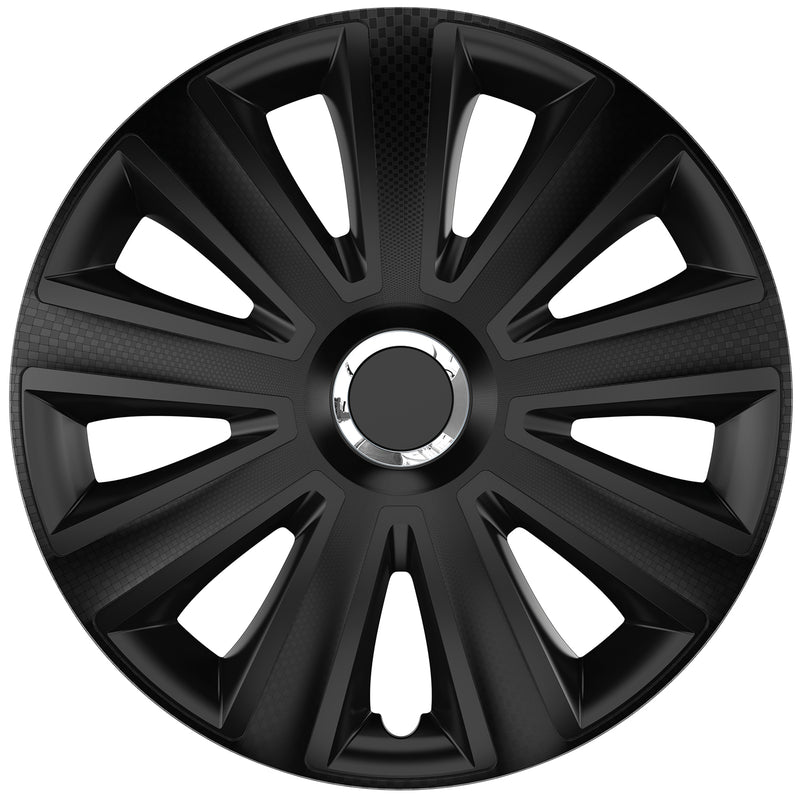 Swiss Drive 16" Aviator Carbon Ring Chrome/Black - 4349