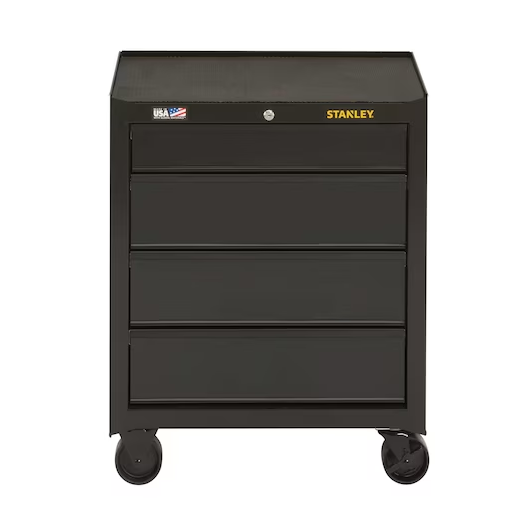 Stanley 100 Series 26" 4-Drawer Rolling Tool Cabinet