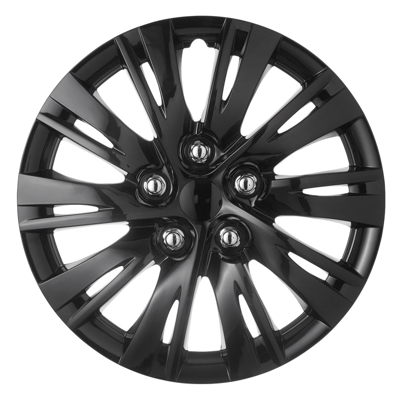 Swiss Drive 16" Nardo Ring Matt Black Wheel Cover - 508153B
