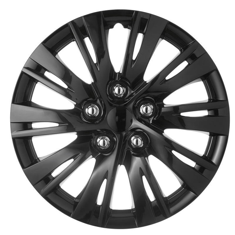Swiss Drive 15" Nardo Ring Gloss Black Wheel Cover - 507153B