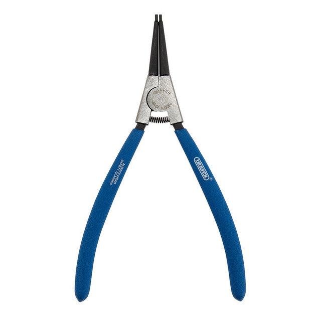 Draper Straight Tip External Circlip Pliers, 210mm - 56423