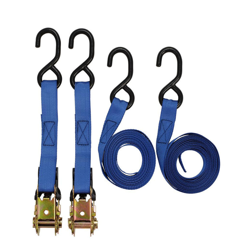 Draper Ratcheting Tie Down Straps, 5m x 25mm, 250kg (4 Piece) - 60965