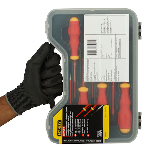 Stanley VDE Screwdrivers Set of 6 pc. - 65-980