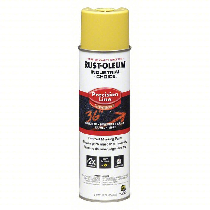 Rust-Oleum Precision Line Marking Paint - High Visibility Yellow
