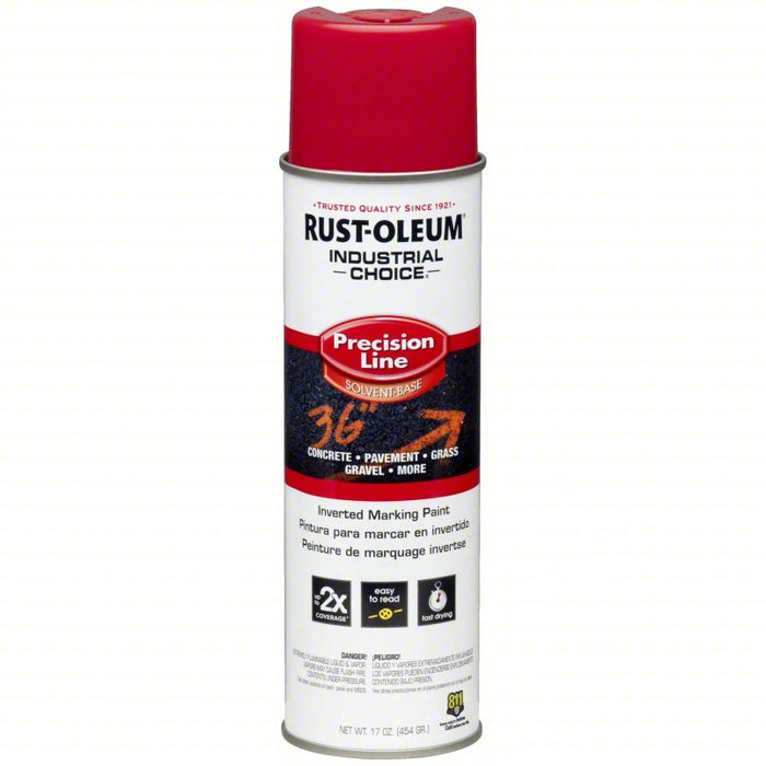 Rust-Oleum Precision Line Marking Paint - Safety Red