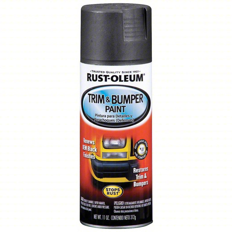 Rust-Oleum Trim & Bumper Paint, Matte Black - 251574