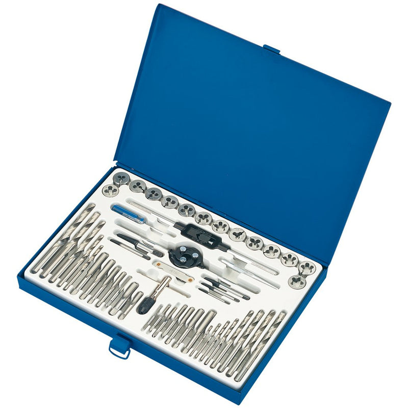 Draper Combination Tap And Die Set Metric And BSP (52 Piece)