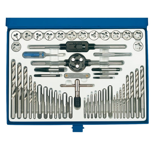 Draper Combination Tap And Die Set Metric And BSP (52 Piece)