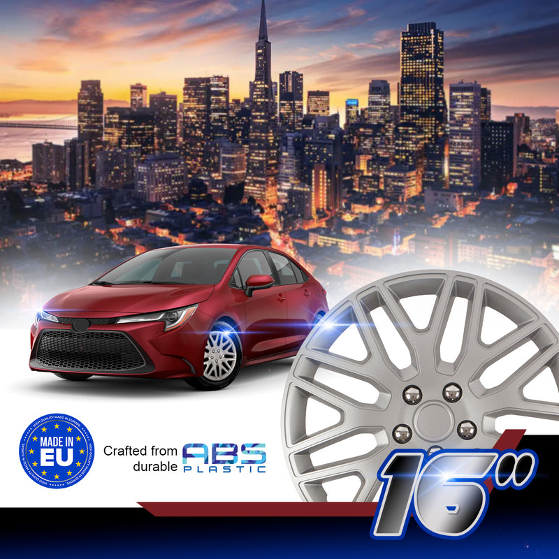 Swiss Drive 16" Dakur Nuts Chrome/Silver - 8217