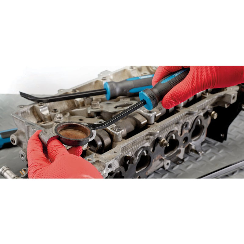 Draper Pound Thru Soft Grip Pry Bar Set, 4pc - 92034