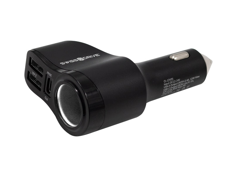 Swiss Drive 4-1 Car Charger - CCR1241