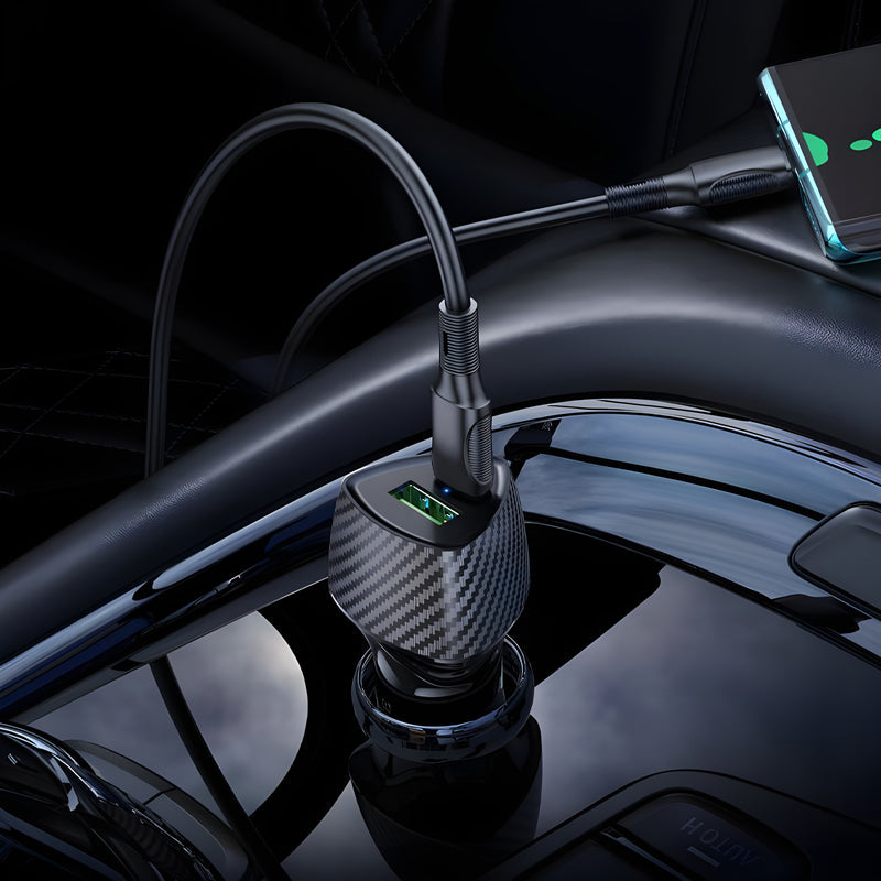 Swiss Drive Fast Car Charger Type C + USB - CHGABLE