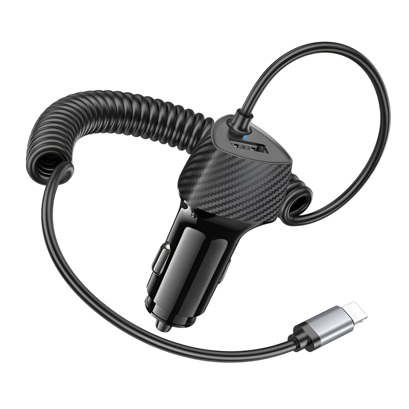 Swiss Drive 2-1 Charger Lightning IOS w/Cable + USB - CHGD20W