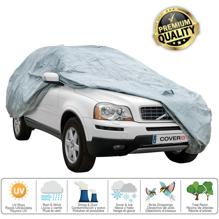 Swiss Drive Breathable Car Cover XXL2 491x194x146cm