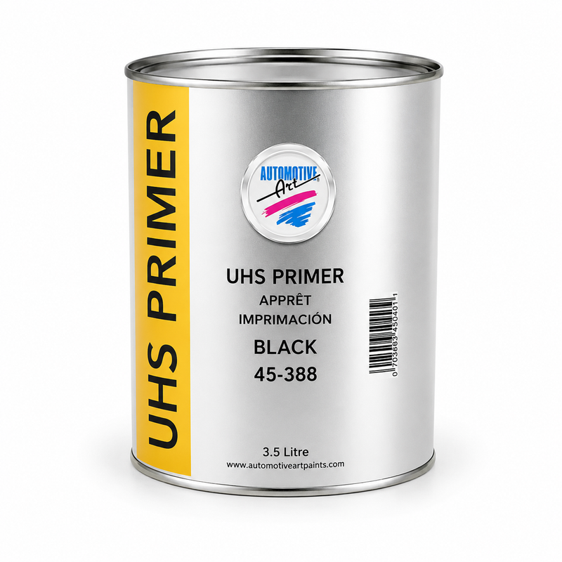 Automotive Art UHS Primer 3.5L Black, 45-388
