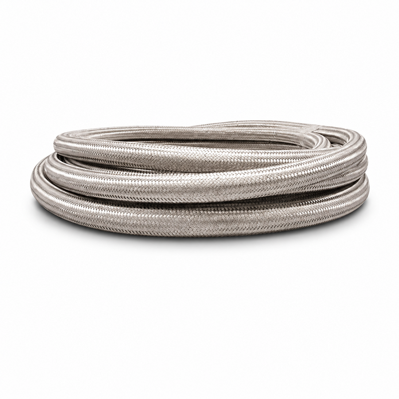 Vibrant Performance SS Braided Flex Hose AN -3 (PTFE) - 18423