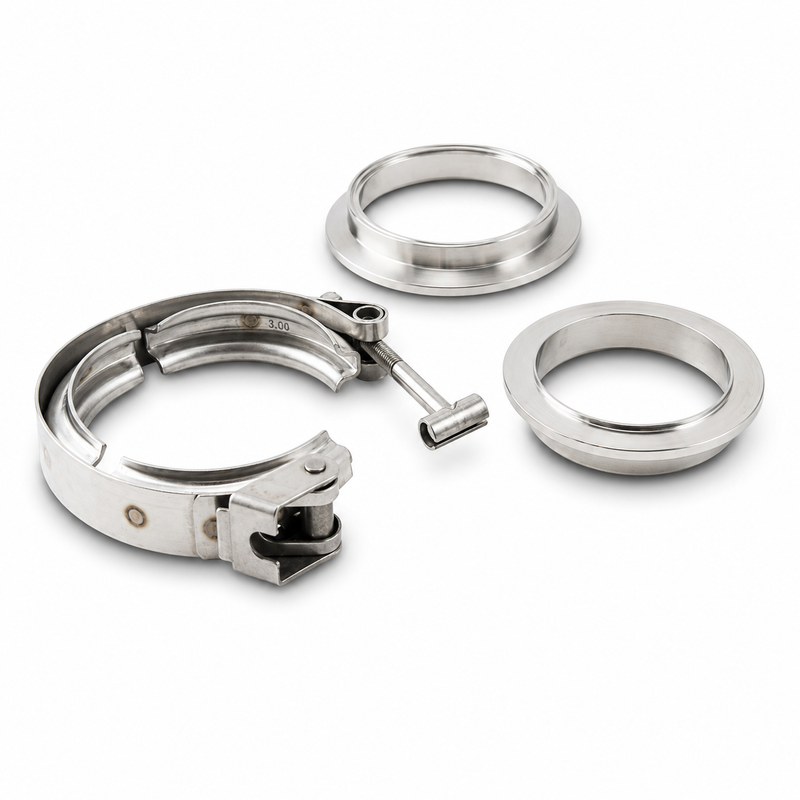 Vibrant Performance Aluminum V-Band Flange Assembly