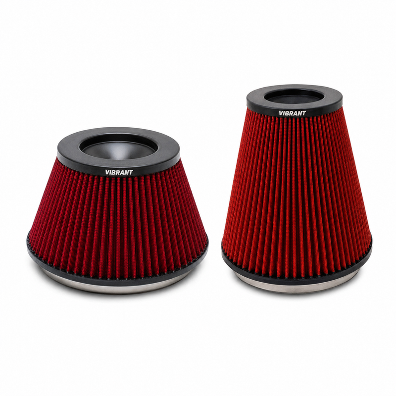 Vibrant Performance Classic Air Filters for Bellmouth Velocity Stacks Classic Air Filters for Bellmouth Velocity Stacks - 10960