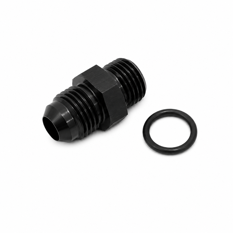 Vibrant Performance -12 Male AN Flare x -16 Male ORB Straight Adapter w/O-Ring - 16842