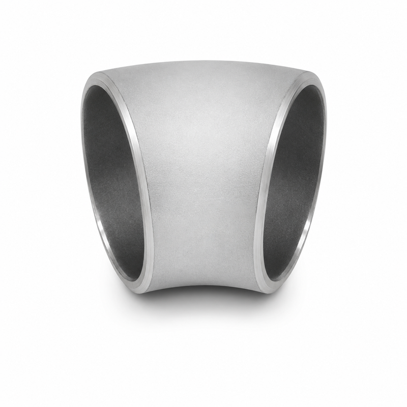 Vibrant Performance 304 Stainless Steel Schedule 10 Pipes, 45 Deg