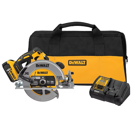 DeWalt 20V MAX* XR® Brushless Cordless 7-1/4 in. Circular Saw Kit - DCS570P1