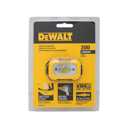 DeWalt 200 Lumen LED Headlamp - DWHT81424