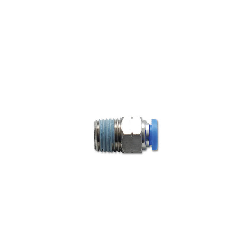 Vibrant Performance Male Straight Fitting, for 1/4" O.D. Tubing (1/8" NPT Thread) - 2662