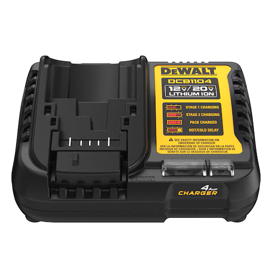 DeWalt 12V MAX*/20V MAX*/FLEXVOLT® 4 Amp Charger - DCB1104-B3