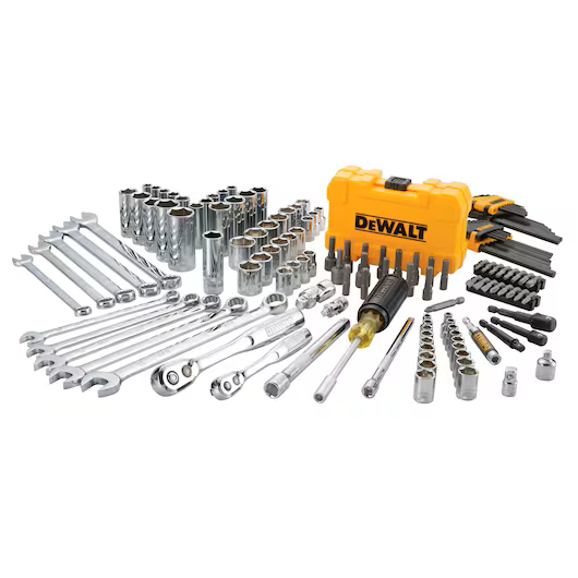 DeWalt 142 pc. 1/4 in. & 3/8 in. Drive Mechanics Tool Set