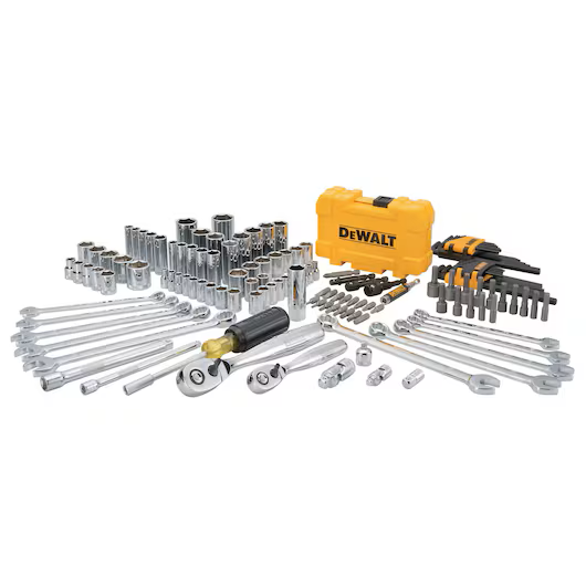 DeWalt 142 pc. 1/4 in. & 3/8 in. Drive Mechanics Tool Set