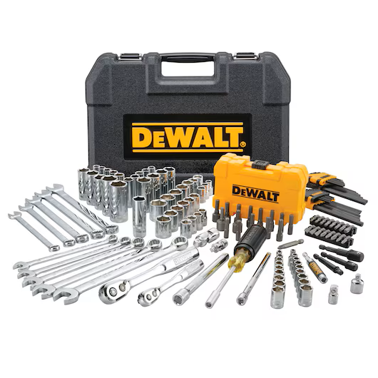 DeWalt 142 pc. 1/4 in. & 3/8 in. Drive Mechanics Tool Set